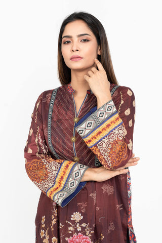 WOMENS KURTI: MAROON BANNER